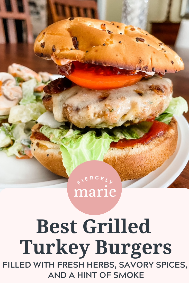 Healthy Grilled Turkey Burgers - Meals with Maggie