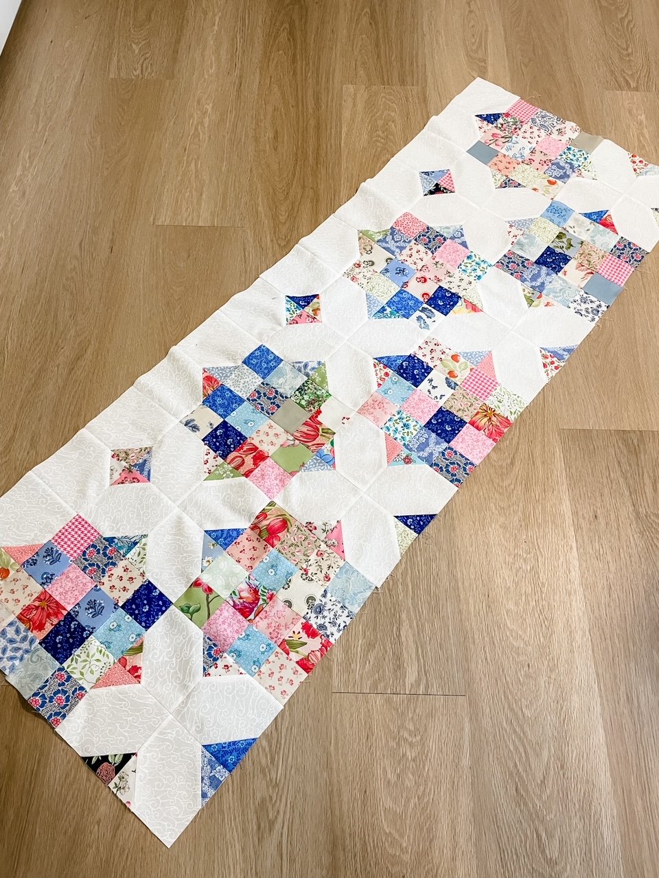 Snowball Squared Quilt Pattern by Missouri Star