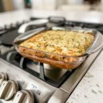 The Parmesan Zucchini Casserole Recipe on the stove top