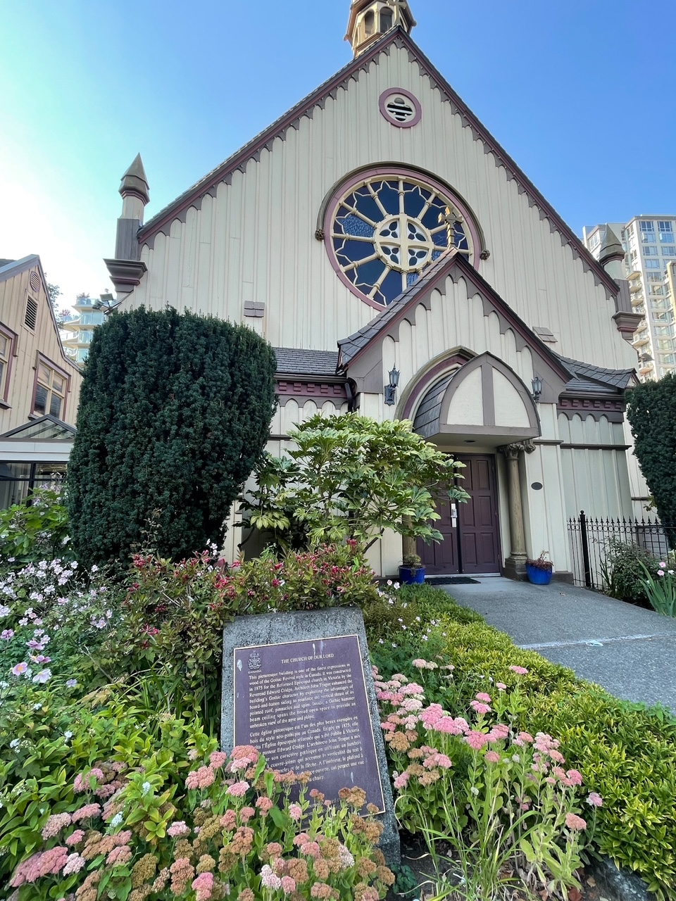 One of the churches you can visit in Victoria, BC without a Car