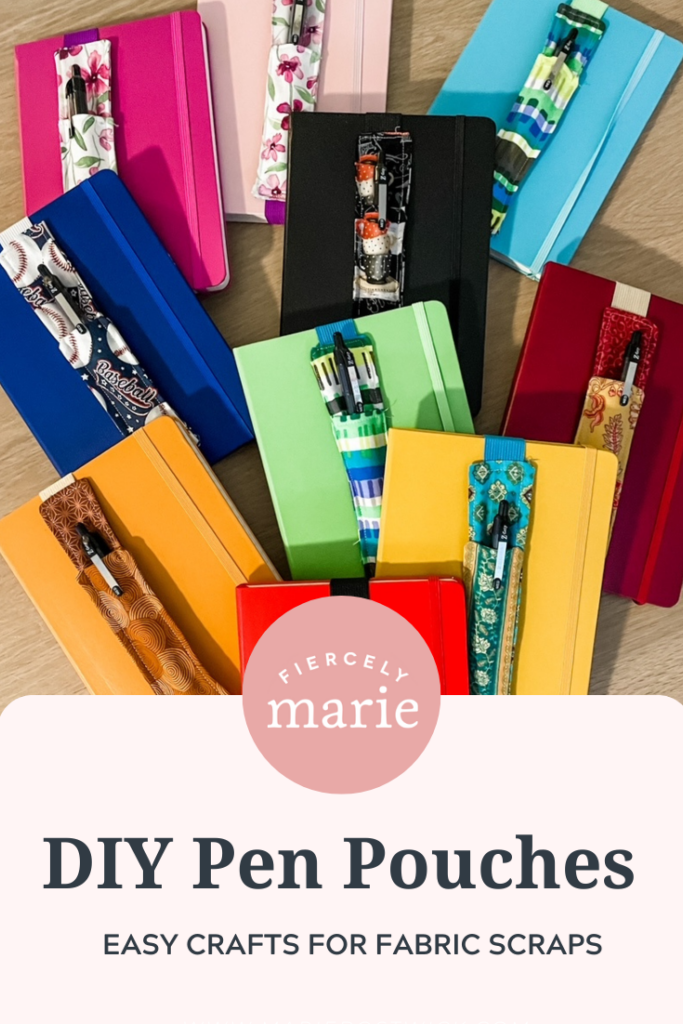 DIY Pen Pouches: Fabric Scraps Crafts - Marie Bostwick