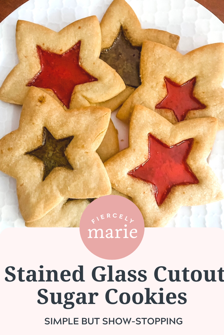 Stained Glass Cutout Sugar Cookies Cookie Exchange Recipes Marie