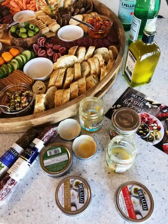 An epic charcuterie board, one of the options on the New Years Eve Appetizer Round Up