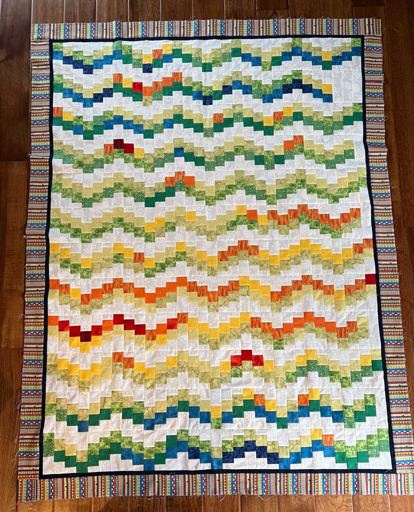 Judy's addition to the temperature quilt examples