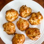 The finished Easy Gougeres on a plate