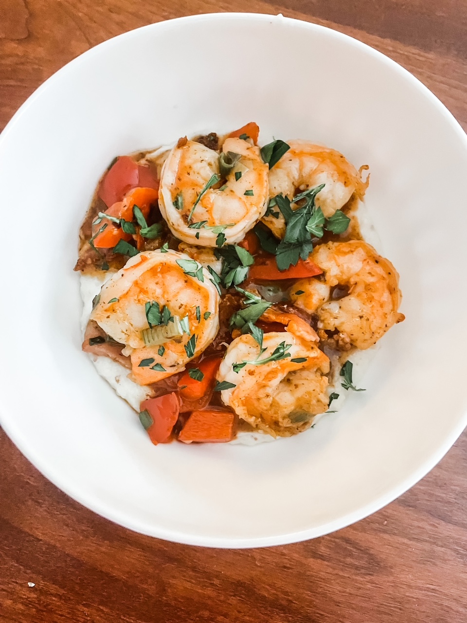 Shrimp and Grits An Esme Cahill Recipe Marie Bostwick