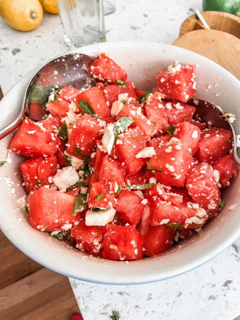 Summer Watermelon and Feta Salad