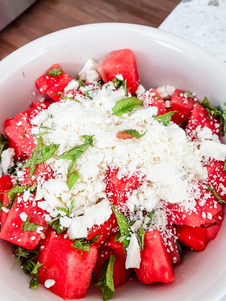 Summer Watermelon and Feta Salad