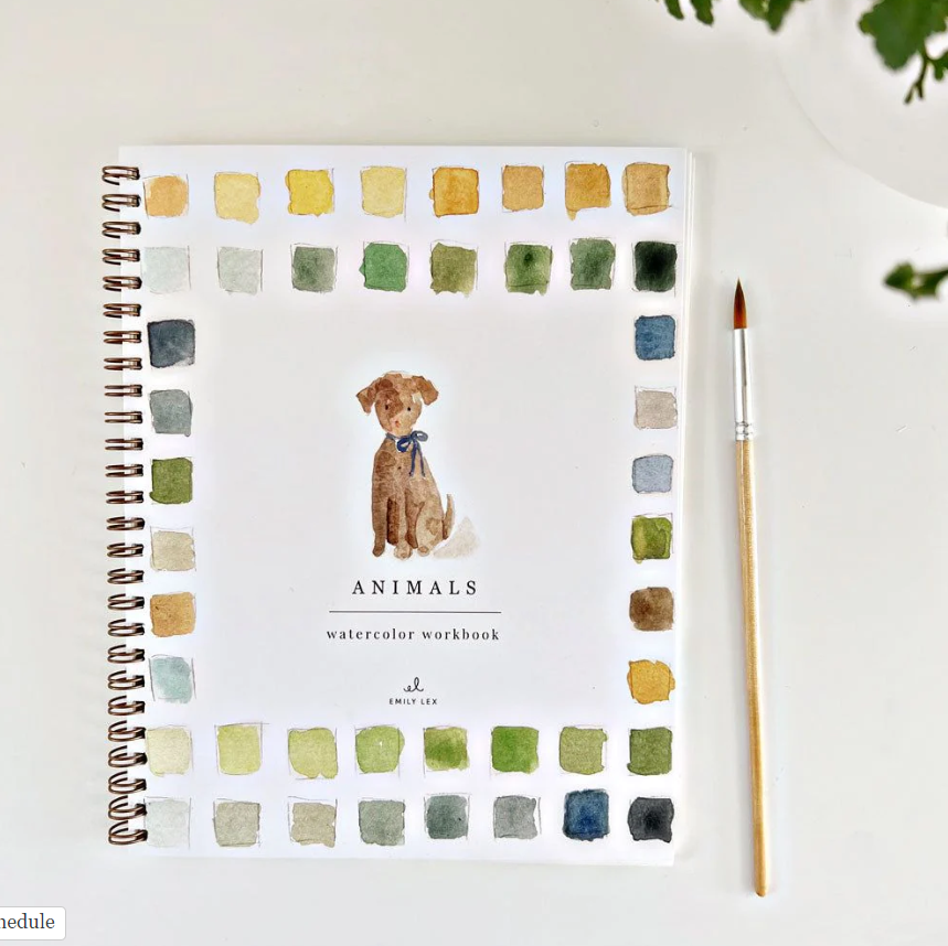 A watercolor workbook - one of the things I'm loving