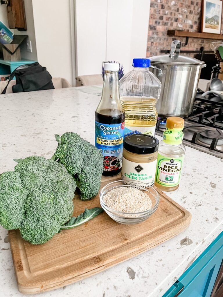 Low Sodium Broccoli Sesame Salad - Marie Bostwick