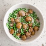 Creamed Potatoes and Peas