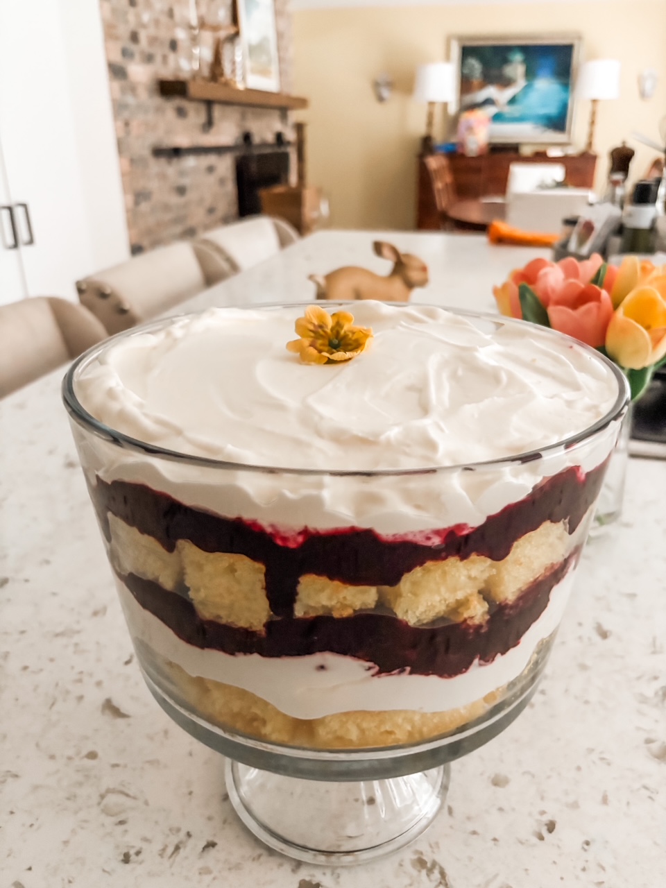 Easy Blueberry Lemon Trifle Recipe
