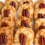 A tray full of the Southern Style Cheese Wafers
