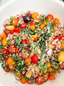 Cherry Tomato and Basil Salad
