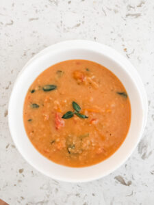 Creamy Tomato and Lentil Slow Cooker Soup: Inspired by the NYT Recipe