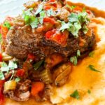 The finished Pork Osso Bucco Recipe