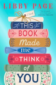 The cover of "This Book Made Me Think of You", one of Marie's books that make great Mother's Day gifts